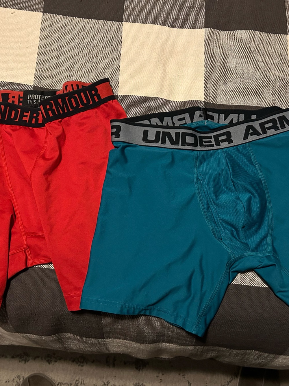 Under Armour Teal Compression Shorts